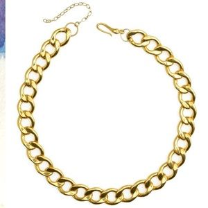 Karen London gold chain choker